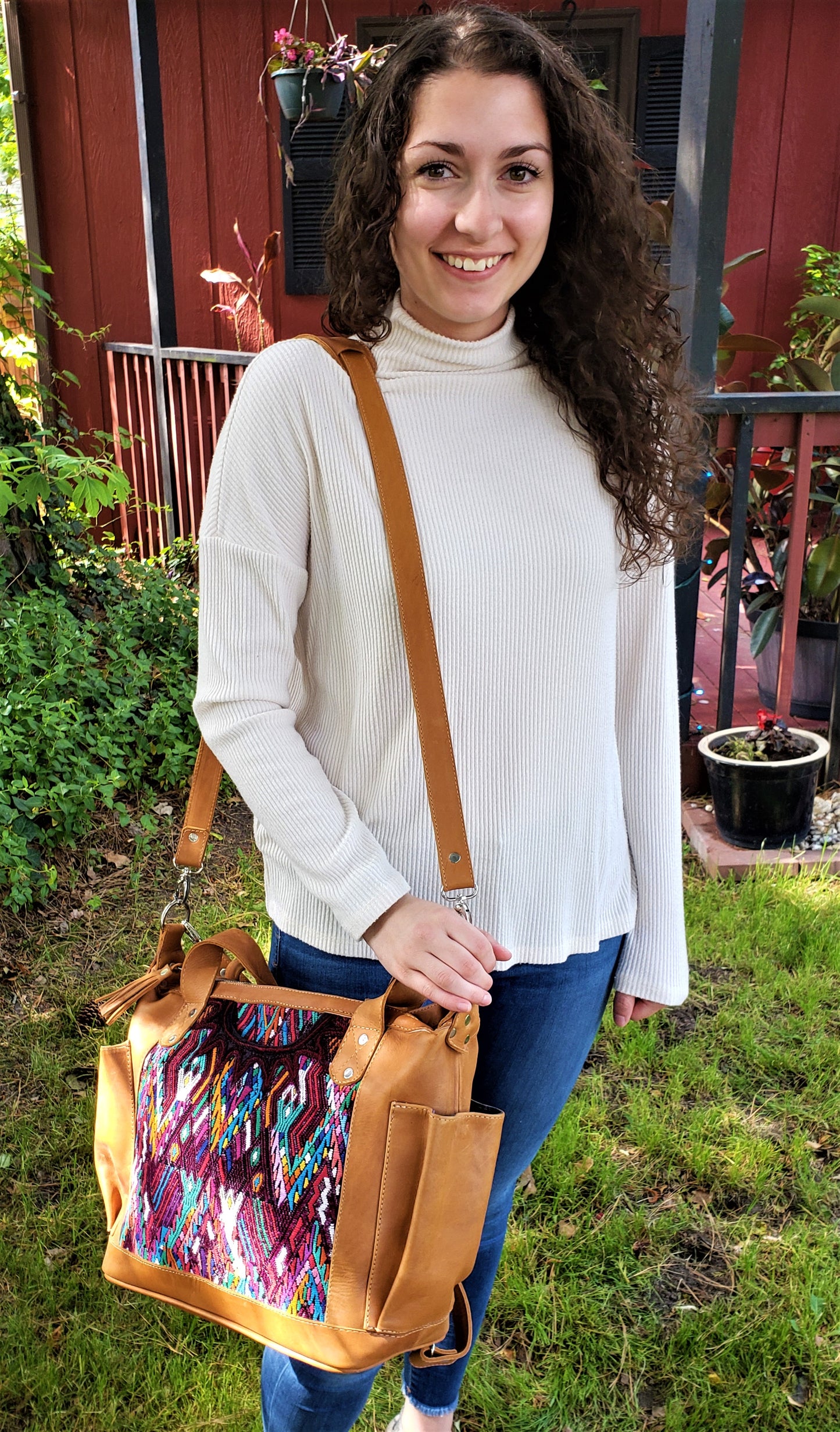 Guatemalan Backpack Shoulder Bag