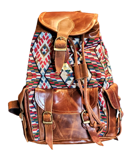 Leather Backpack Purse