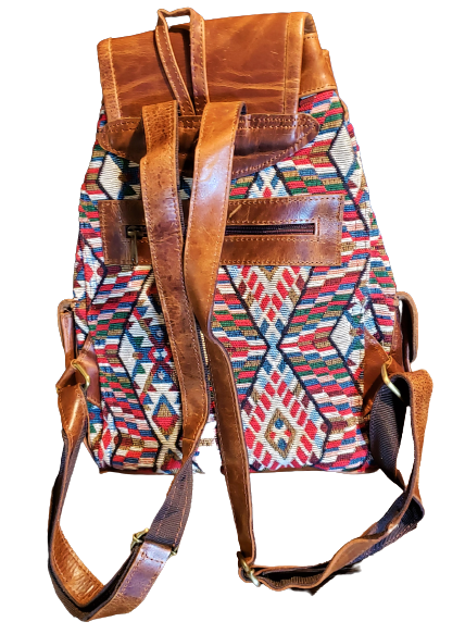 Leather Backpack Purse