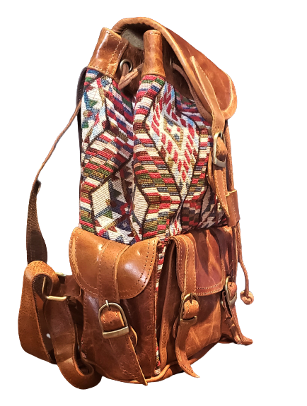 Leather Backpack Purse