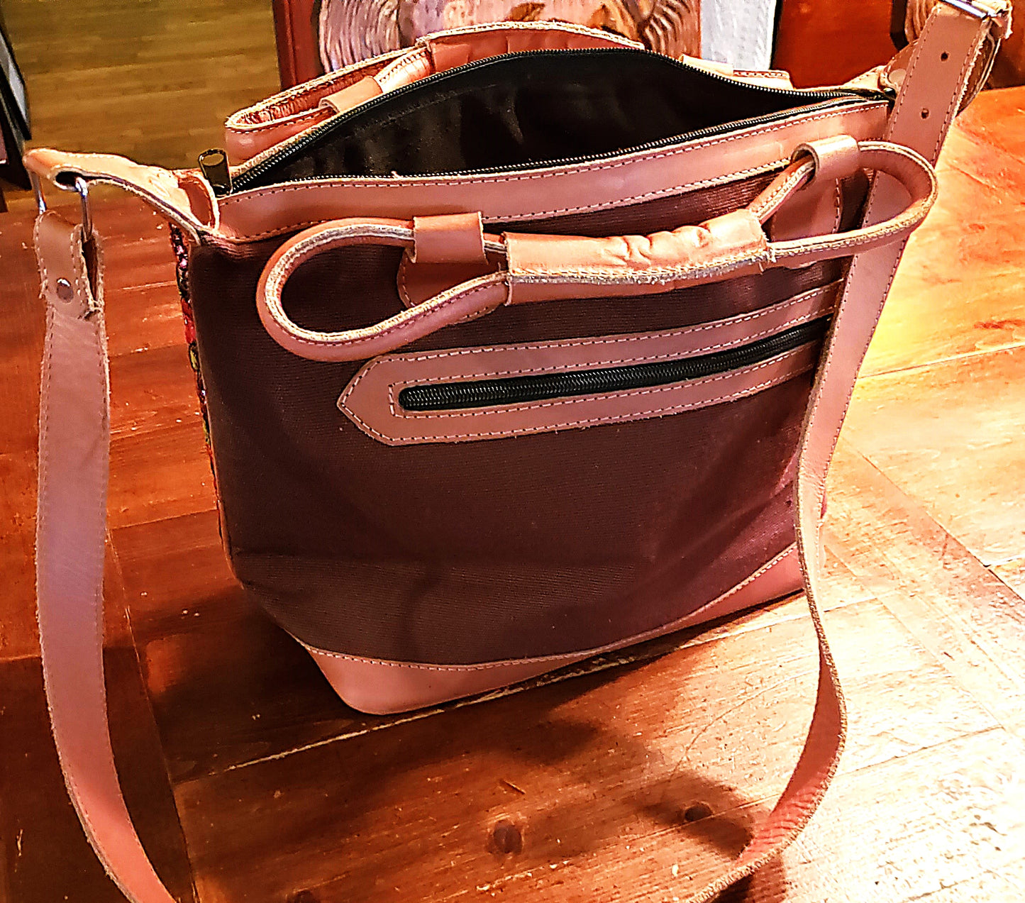 Handmade Guatemalan Huipile Shoulder Bag or Tote.