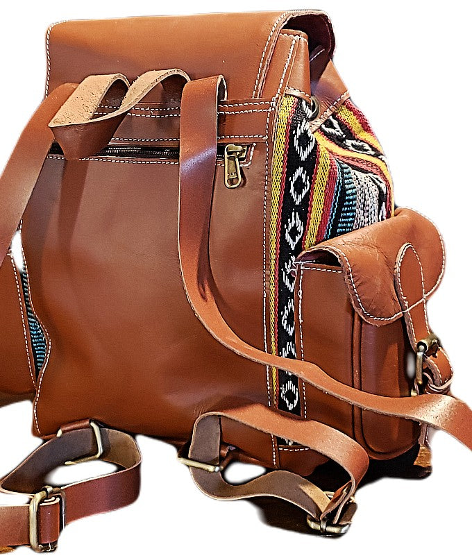 Leather Backpack Purse