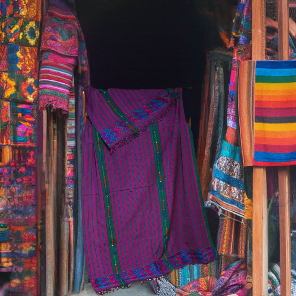 Guatemalan Woven Bedspread