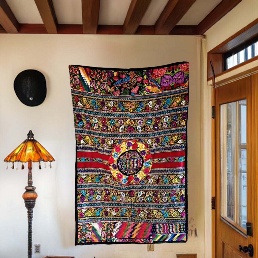 Guatemalan Huipile Wall Hanging