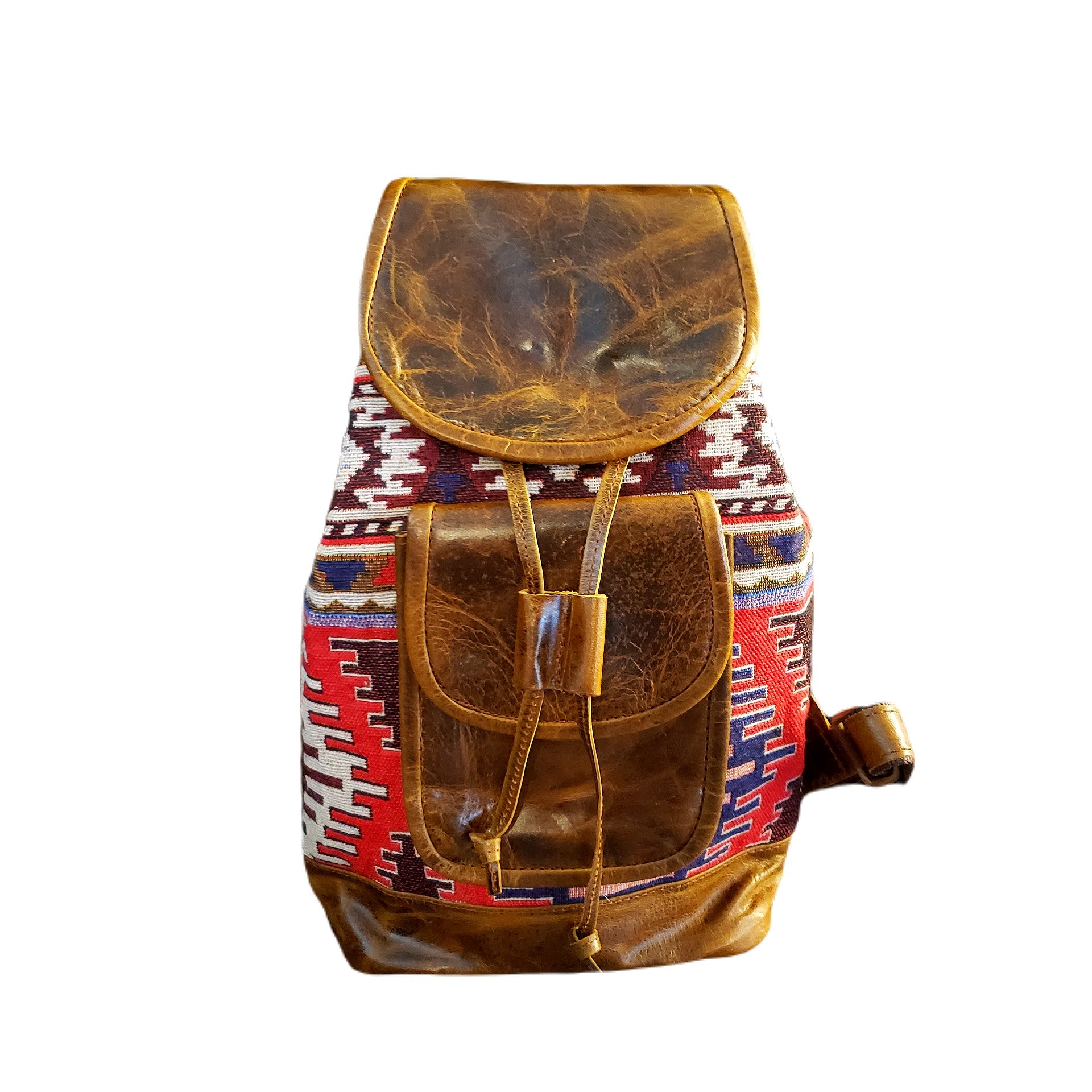 Leather Backpack Purse