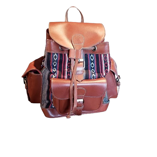 Leather Backpack Purse