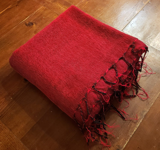 Yak Wool Throw Blanket or Wrap