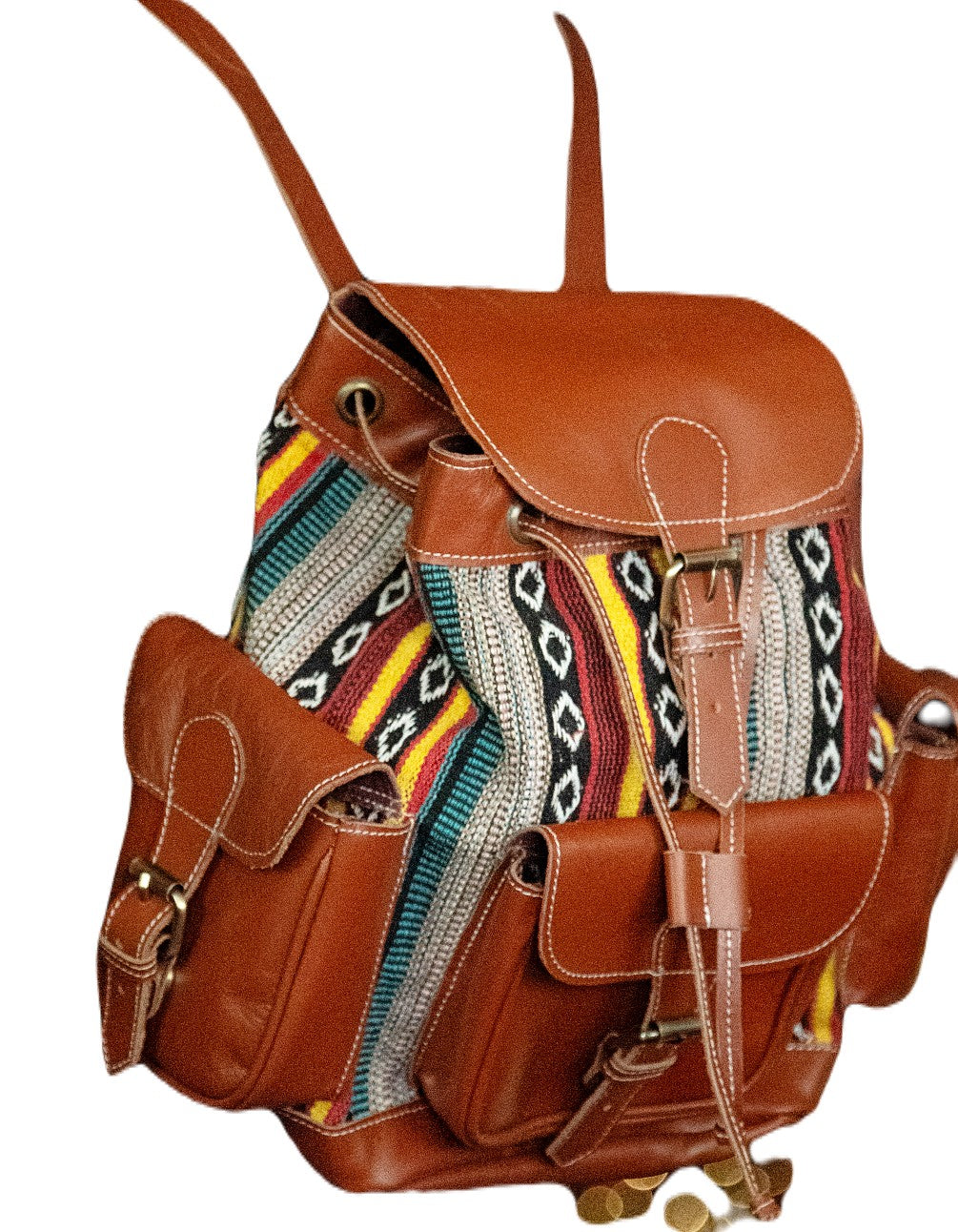 Leather Backpack Purse